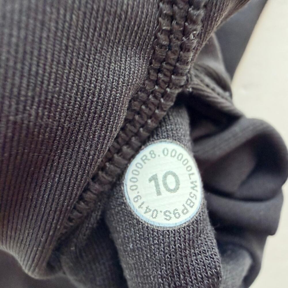 Lululemon Wunder Under High-Rise Tight 25" Size 10 Luxtreme Black *OG Style! - Picture 5 of 6